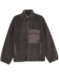 Maison Kitsuné - Fleece Panelled Jacket - Lyst