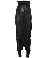 Paloma Wool - Fine-Knit Drop-Crotch Trousers - Lyst