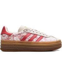 adidas - Floral-Print Platform Sneakers - Lyst