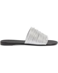 Giuseppe Zanotti - Clio Flat Sandals - Lyst
