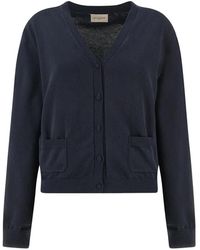 Paul & Shark - Patch-Pocket V-Neck Cardigan - Lyst