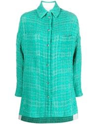 IRO - Single-Breasted Knitted Coat - Lyst