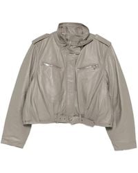 Gestuz - Leva Leather Jacket - Lyst