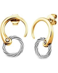 Charriol - Zen Extension Earrings - Lyst