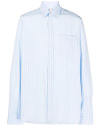 Another Aspect - 1.0 Stripe-Pattern Shirt - Lyst