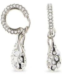 Marni - Crystal-Embellished Hoop Earrings - Lyst