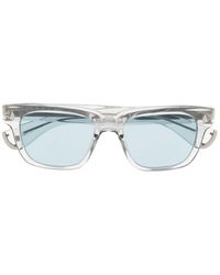 Garrett Leight - Gafas de sol con montura transparente - Lyst