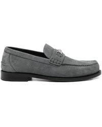 Versace - Medusa '95 Leather Loafers - Lyst