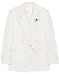 Lardini - Double-Breasted Jacket - Lyst