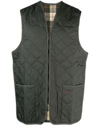 Barbour - Zip-Up Quilted Gilet - Lyst