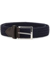 Athison - Solid Winter Braided Belt - Lyst