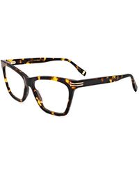 Marc Jacobs - Tortoiseshell-Effect Square-Frame Glasses - Lyst