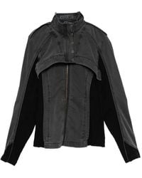 Hyein Seo - Panelled High-Neck Jacket - Lyst