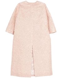 Dice Kayek - Sculptural Mrtallic Coat - Lyst
