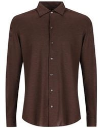 Loro Piana - André Overhemd Van Piqué - Lyst