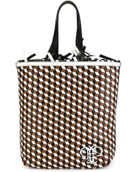 PUCCI - Cabas Imprimé À Logo Texturé Sur Le Devant - Lyst