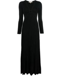 MICHAEL Michael Kors - プリーツ Vネックドレス - Lyst