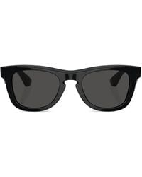Burberry - Logo-Plaque Square-Frame Sunglasses - Lyst