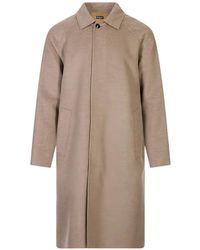 Kiton - Concealed-Front Coat - Lyst