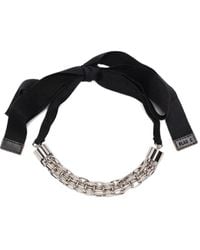 Plan C - Ribbon-Bow Chain Necklace - Lyst