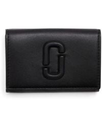 Marc Jacobs - The Leather J Marc Tri-fold Wallet - Lyst