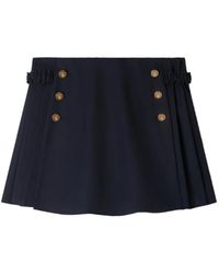 Sandro - Pleated Mini Skorts - Lyst
