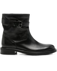 Church's - Buckled Leather Ankle Boots - Lyst