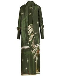 Johanna Ortiz - Robe Portefeuille Eternity Begins À Coupe Longue - Lyst