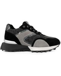 Linda Baumann - Panelled Sneakers - Lyst