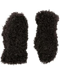Apparis - Fäustlinge Aus Faux Shearling - Lyst