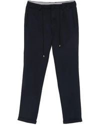 KARL LAGERFELD - Drawstring-Waist Chino Trousers - Lyst