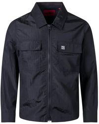 HUGO - Sweat Zippé À Patch Logo - Lyst