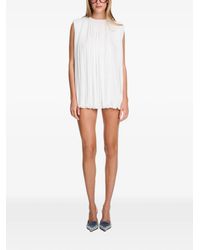 Axel 113 - Nicole Ruched Shift Mini Dress - Lyst