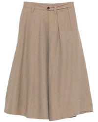 Brunello Cucinelli - Button-Embellished Skirt - Lyst