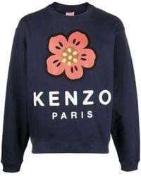 KENZO - Floral Sweatshirt - Lyst