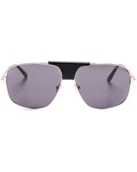 Tom Ford - Tex Pilot-Frame Sunglasses - Lyst