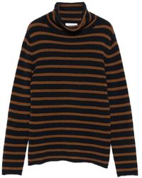 Be You - Striped Roll-Neck Sweater - Lyst