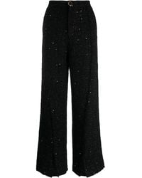 Gcds - Tweed Tailored Trousers - Lyst