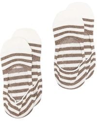 ANT45 - Striped-Pattern Socks (Pack Of Two) - Lyst