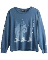 Enfants Riches Deprimes - Graphic-Print Distressed Long-Sleeve T-Shirt - Lyst