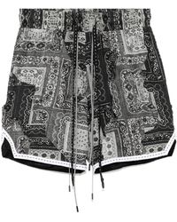 Mostly Heard Rarely Seen - Paisley Cut-Me-Up Shorts - Lyst
