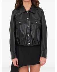 Loewe - Button-Up Cropped Jacket - Lyst
