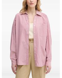 Benetton - Striped Chest-Pocket Shirt - Lyst