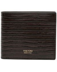 Tom Ford - Porte-cartes à effet peau de crocodile - Lyst