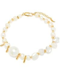 Missoma - Mixed Pearl Bracelet - Lyst