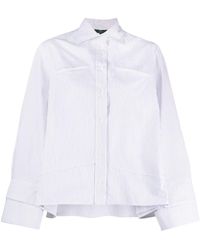 Jejia - Striped Cotton Shirt - Lyst