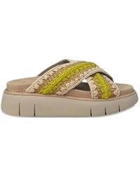 Mou - Bounce Platform Sandals - Lyst