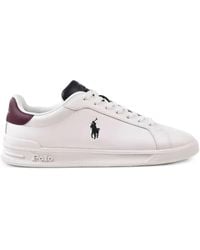 Polo Ralph Lauren - Heritage Court Ii Leather Sneakers - Lyst