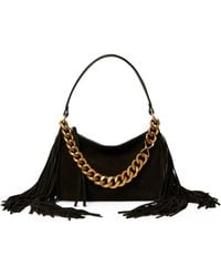 Twinset - Sac Porté Épaule Liliane Médium À Franges - Lyst