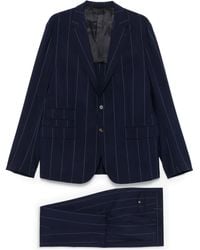 Eleventy - Completo A Righe - Lyst